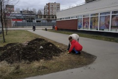 В библиотеке имени Чехова прошла весенняя уборка