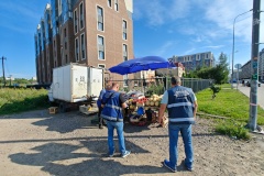 С начала недели в пяти районах города от объектов незаконной уличной торговли освобождено более 30 земельных участков