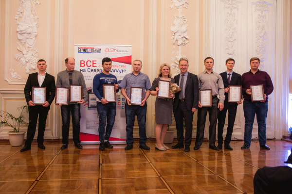 В Петербурге наградили строймастеров 2019 года и отметили лучшие строительные площадки и бытовые городки