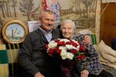 Одна из старейших жительниц  Приморского района отметила 100-летний юбилей