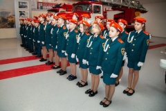 Обучающиеся школ №557 и №334 были посвящены в кадеты