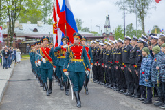 В Кронштадте открыли мемориальный арт-объект «Свеча памяти»