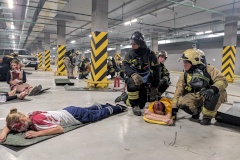 Во Фрунзенском районе в НИИ скорой помощи им. И.И. Джанелидзе прошли тактико-специальные учения разных ведомств