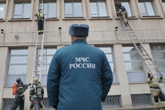 В  Московском районе прошли пожарные учения