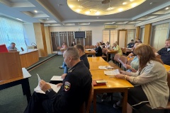 В Кировском районе состоялось совместное заседание Комиссии по обеспечению безопасности дорожного движения, Комиссии по вопросам обеспечения правопорядка и профилактики правонарушений, Районного штаба по координации деятельности народных дружин
