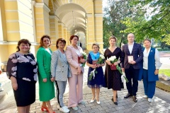 Сегодня в Смольном состоялась церемония награждения «За гуманизацию школы Санкт‑Петербурга», на которой были отмечены лучшие педагоги Петербурга