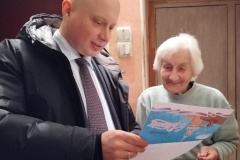 Со 100-летним юбилеем поздравляем Манцыреву Валентину Павловну!