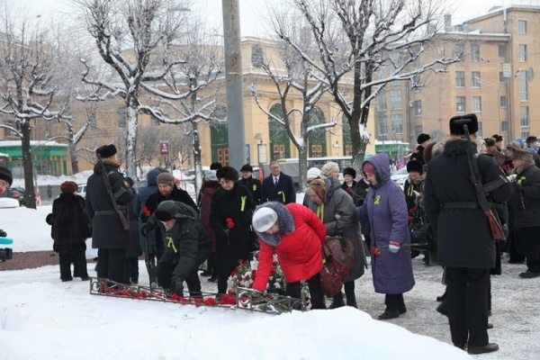 В Кировском районе почтили память жертв блокады Ленинграда