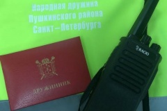 На страже порядка Пушкинского района: народная дружина  «Хутор «Царскосельский»