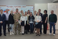 В начале мая состоялось официальное открытие Музейного уголка «Наши Герои» в школе №504