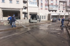 Сегодня глава администрации района Виктор Полунин обошел территорию по адресу: Выборгское шоссе, 7.