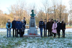 Молодёжь Кировского района отдала дань памяти одному из первых комсомольцев