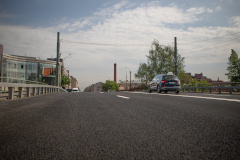 На Екатерингофском мосту завершился ремонт дорожного полотна