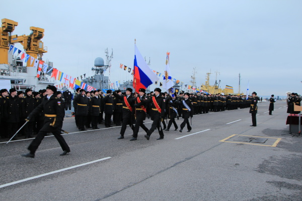 "Есть такая профессия - Родину защищать!" - мероприятия, посвященные 97-й  годовщине образования Ленинградской военно-морской базы 15.03.2016 г.