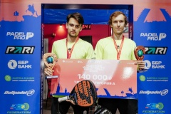 Петербуржцы – призеры Открытого турнира по падел