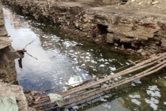 Уровень воды в озере Безымянное понижен в связи с ремонтом аварийного ГТС