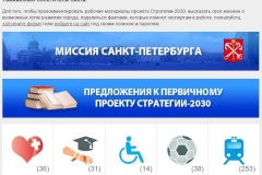 Петербуржцы обсудят миссию города на сайте Стратегии-2030