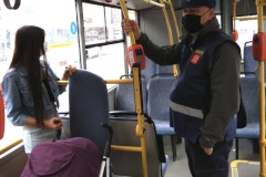 В выходные дни в городе усилены проверки соблюдения правил противоэпидемической безопасности