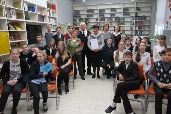 Встреча с ветеранами прошла в Невском районе