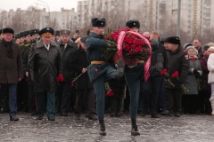 В Московском  районе состоялась церемония возложения цветов