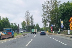 На Ржевской улице началась установка светофора