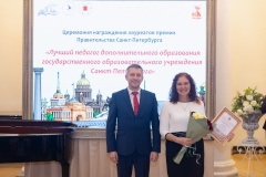 Руководитель театра-студии «Надежда» Марина Пономарева — лауреат Премии Правительства Санкт‑Петербурга