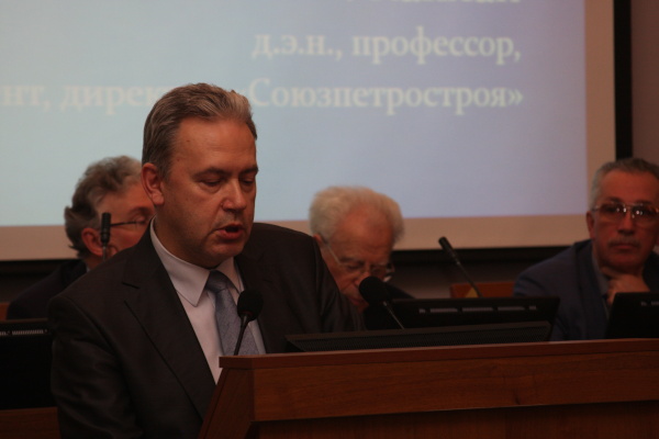 Временно исполняющий обязанности начальника Службы Вячеслав Захаров принял участие в общем собрании Санкт‑Петербургского Союза Строительных Компаний