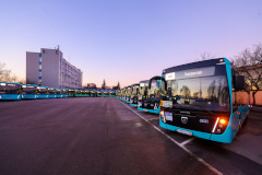 Александр Беглов: Петербург получает передовые модели автобусов отечественного и белорусского производства