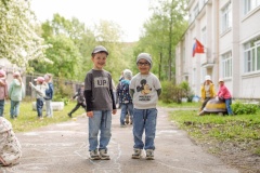 В Красногвардейском районе приступили к благоустройству детского сада с «инженерным» профилем
