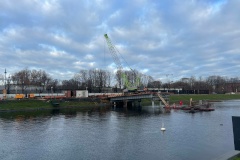 Мост-дублер в Петропавловскую крепость готов на 50%