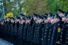 На Якорной площади прошла торжественная церемония принятия присяги курсантами первого курса Морской технической академии имени адмирала им.адмирала Д.Н Сенявина