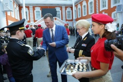 Морские кадеты дали клятву в Петропавловской крепости