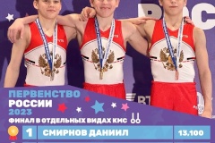 Петербуржцы отличились на первенстве России по спортивной гимнастике