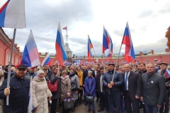 Курортный район принял участие в митинг-концерте в поддержку результатов референдумов
