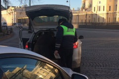 В Центральном районе проходят рейдовые мероприятия по оперативно-профилактической операции «Нелегальное такси»