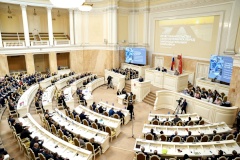 Отчет Губернатора Санкт‑Петербурга Александра Беглова перед депутатами Законодательного Собрания Санкт‑Петербурга