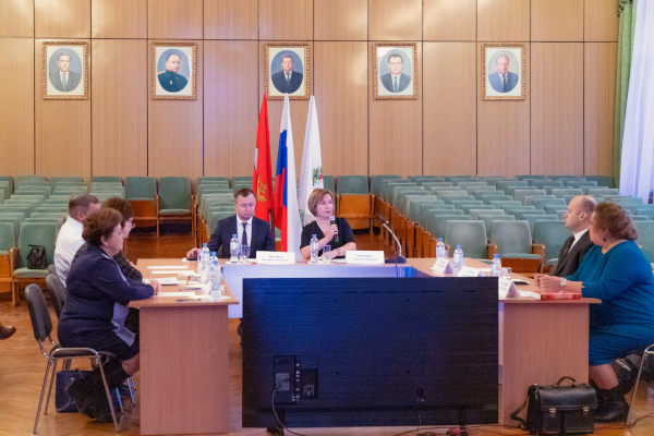 Совещание по вопросу развития гериатрической службы Санкт‑Петербурга