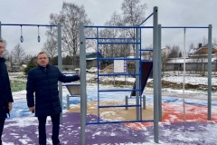 В поселке Левашово появилась новая спортивная площадка