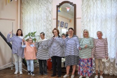 В Итальянском дворце в Кронштадте состоялось открытие выставки, посвященной 150-летию российской тельняшки