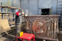 Звезды на Триумфальных пилонах будут воссозданы заново