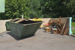 Было-стало:  Гражданский пр., д.114, корп.1, ул. Ушинского, д.23, корп.2.