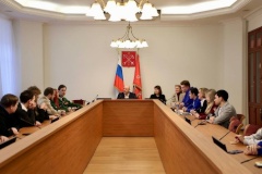 Диалог с молодежью: в администрации Центрального района состоялось заседание Молодежного совета