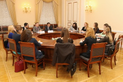 Первое собрание с новыми участниками Молодежного кадрового резерва 