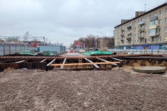 На Московско-Дунайской развязке началось строительство двух подземных пешеходных переходов