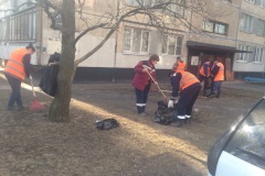 Государственная жилищная инспекция оценила положительно  уборку в Невском районе. Нарушений не выявлено