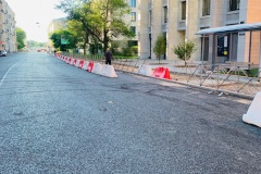 На улице Большая Зеленина уложено новое асфальтобетонное покрытие