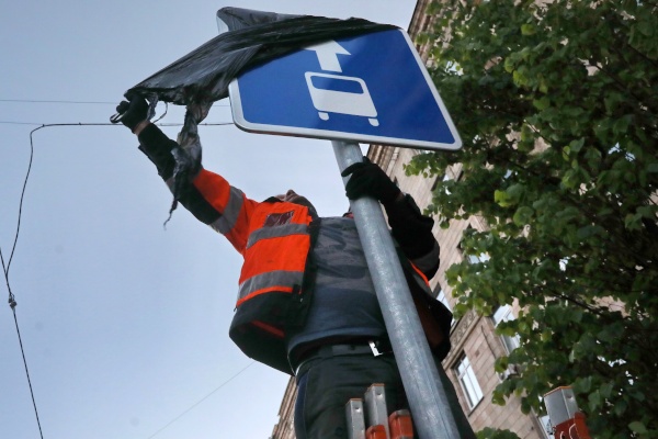 Открыта новая выделенная полоса для пассажирского транспорта