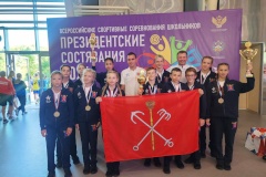 Сборная команда Петербурга – серебряный призёр Президентских состязаний