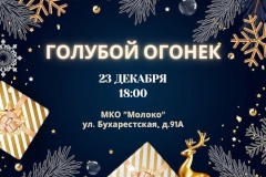 Во Фрунзенском районе пройдёт голубой огонёк