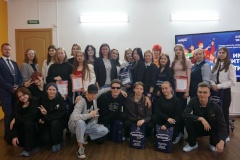 В Добро.Центре «Перспектива» Центрального района в преддверии Дня молодежи наградили самых активных
